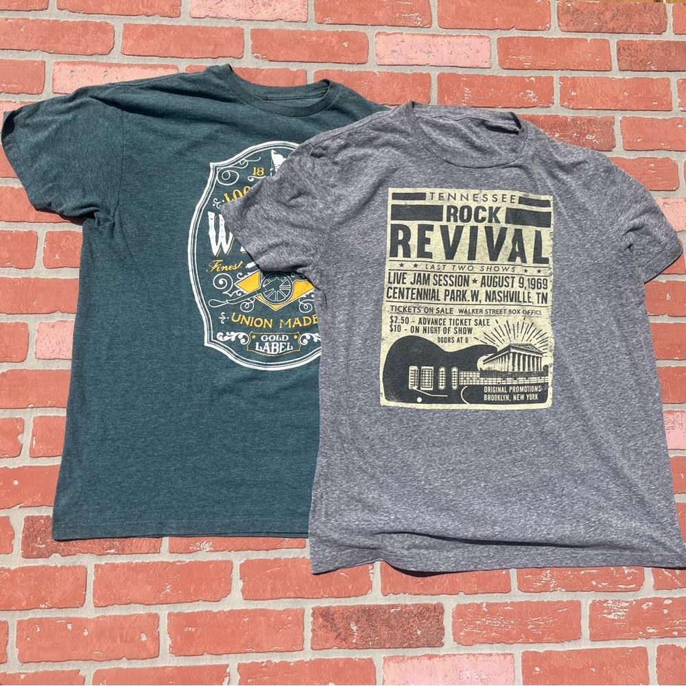 Set of Two Men’s Sonoma Brand Graphic Tees XL